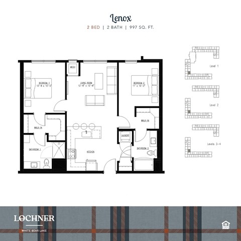 floor plan of the first level of the apartment